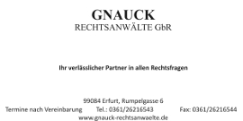 Gnauck Rechtsanwälte